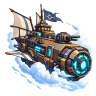Cloudbreaker Guide illustrated airship icon